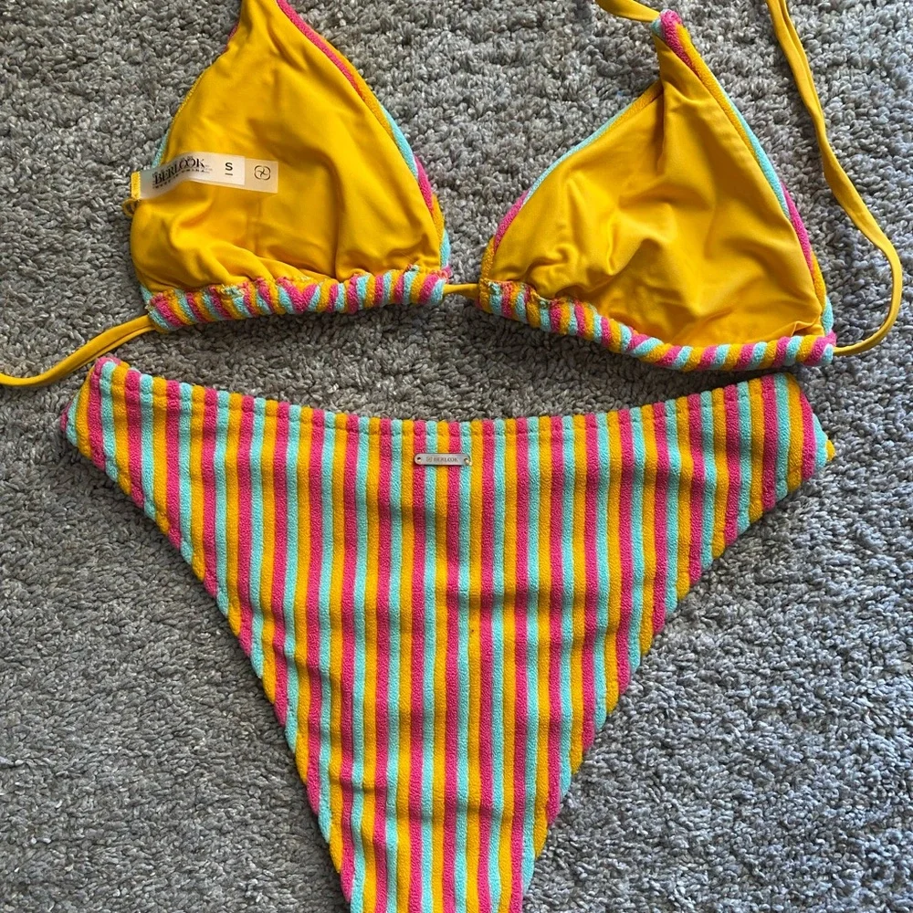 Berlook Multicolor Striped Bikini - Picture 2 of 4